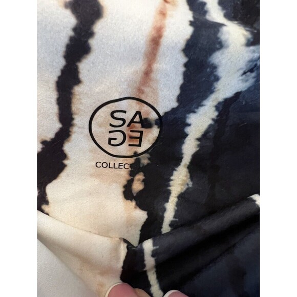 Sage Collective NWT Large Bike Athletic Shorts Multi Color Msrp$58 - Picture 5 of 6